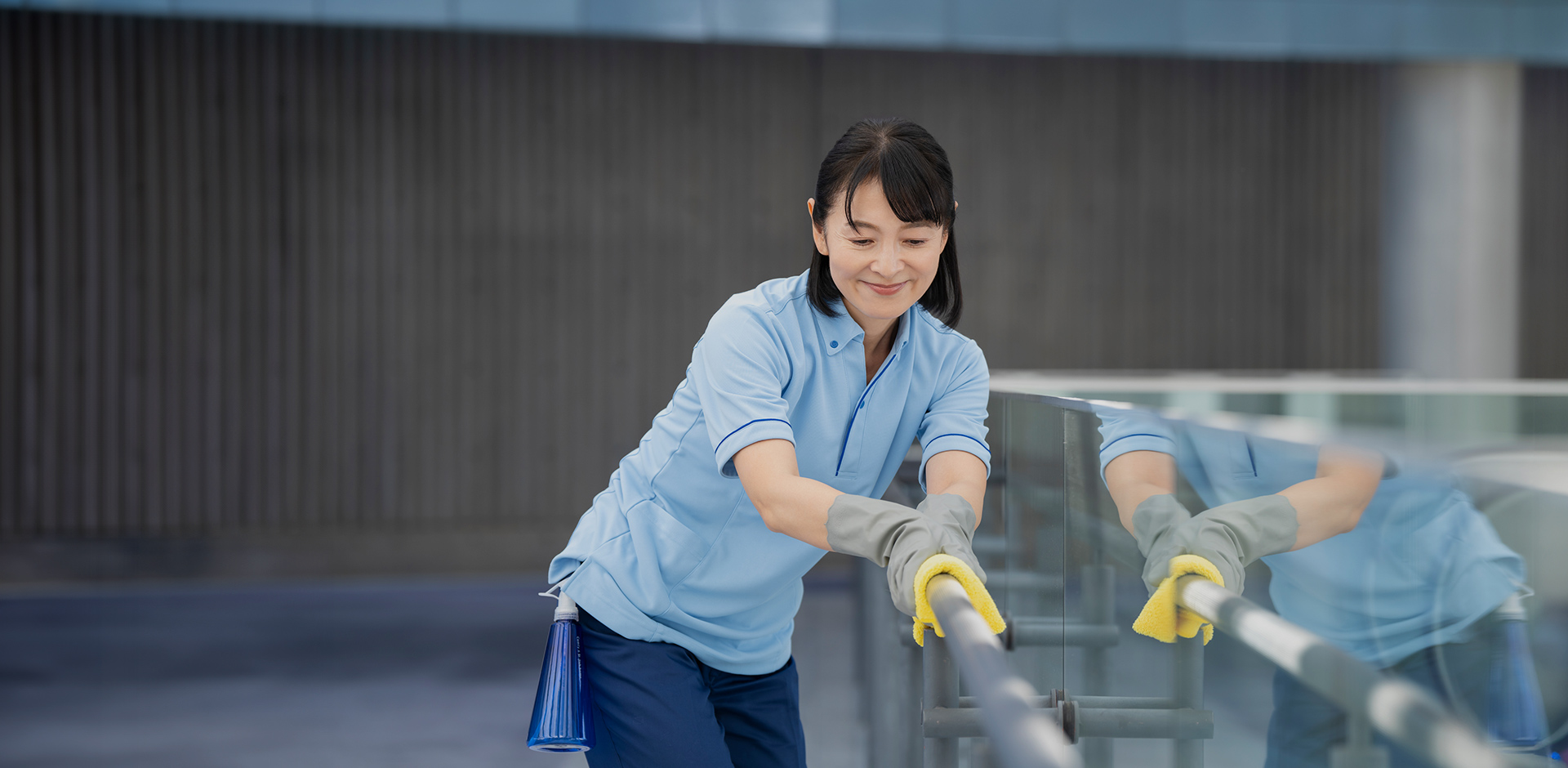 清掃で笑顔を創る